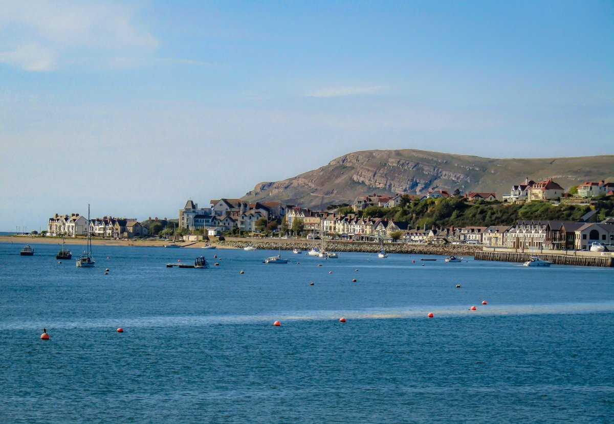 'Beside The Quayside', Deganwy & Great Orme From Conwy, Wales (May 2019)